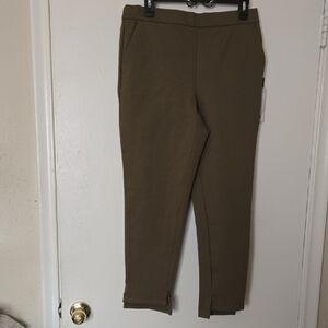 Worthington Ultra Stretch Women's  Pants Size M Elastic Waist NWT